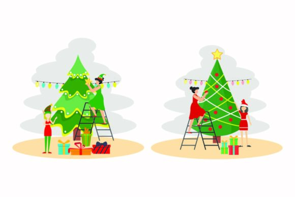 Christmas Bright Holiday Illustrations for Crafters