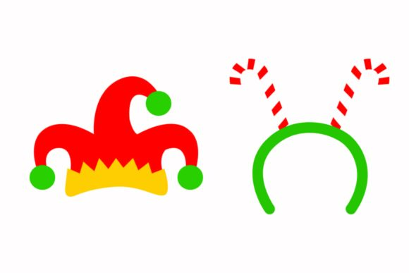 Christmas Cap Headband Party Vector: A Festive Graphics and Illustrations Asset