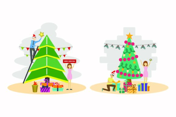 Christmas Graphic Holiday Illustrations for Polished Content