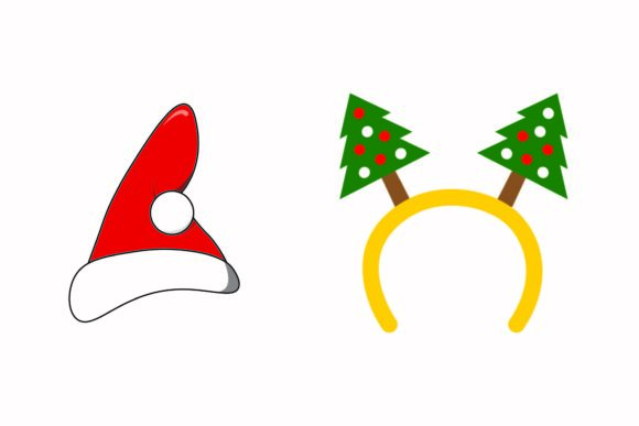 Christmas Headband Party Costume Vector Review