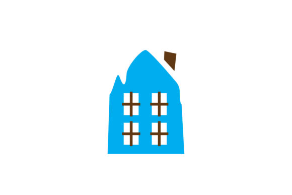Christmas Illustration House: A Versatile Graphics Asset