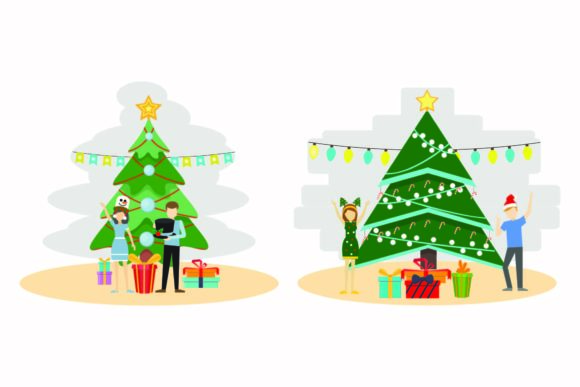 Christmas Ornament Celebration Vector: A Festive Graphics Asset