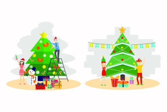 Christmas Seasonal Celebration Vector: Perfect for Festive Graphics and Illustrations