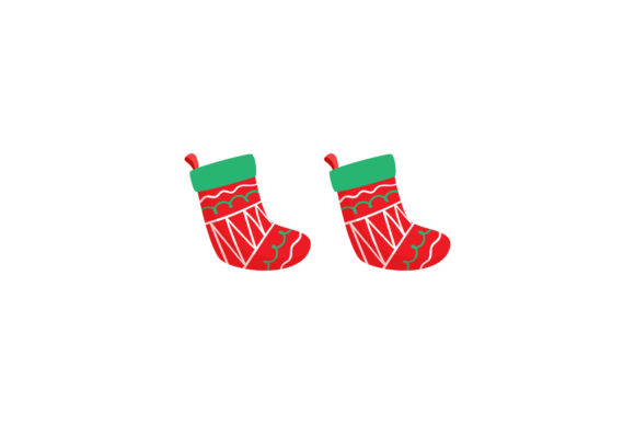 Christmas Stocking Asset Vector: A Versatile Graphics and Illustrations Tool