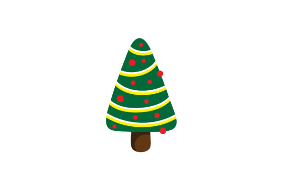 Christmas Tree Asset Vector: A Versatile Graphics Illustration