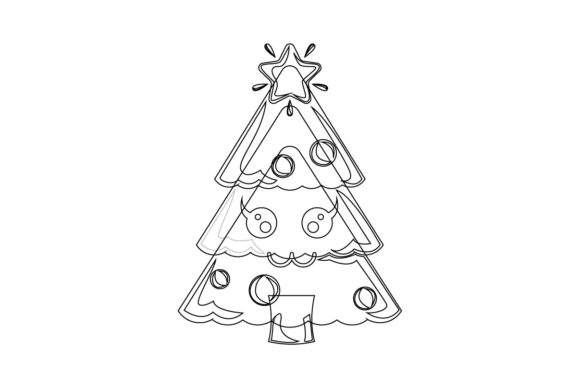 Kawaii Christmas Theme-12: A Versatile Graphics and Illustrations Asset